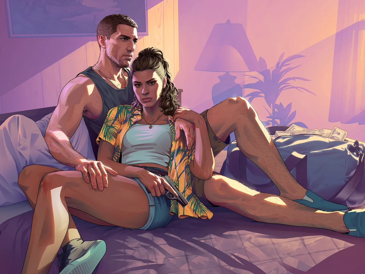 GTA VI montre enfin ce qu'on pourra faire chez Jason et Lucia entre deux braquages