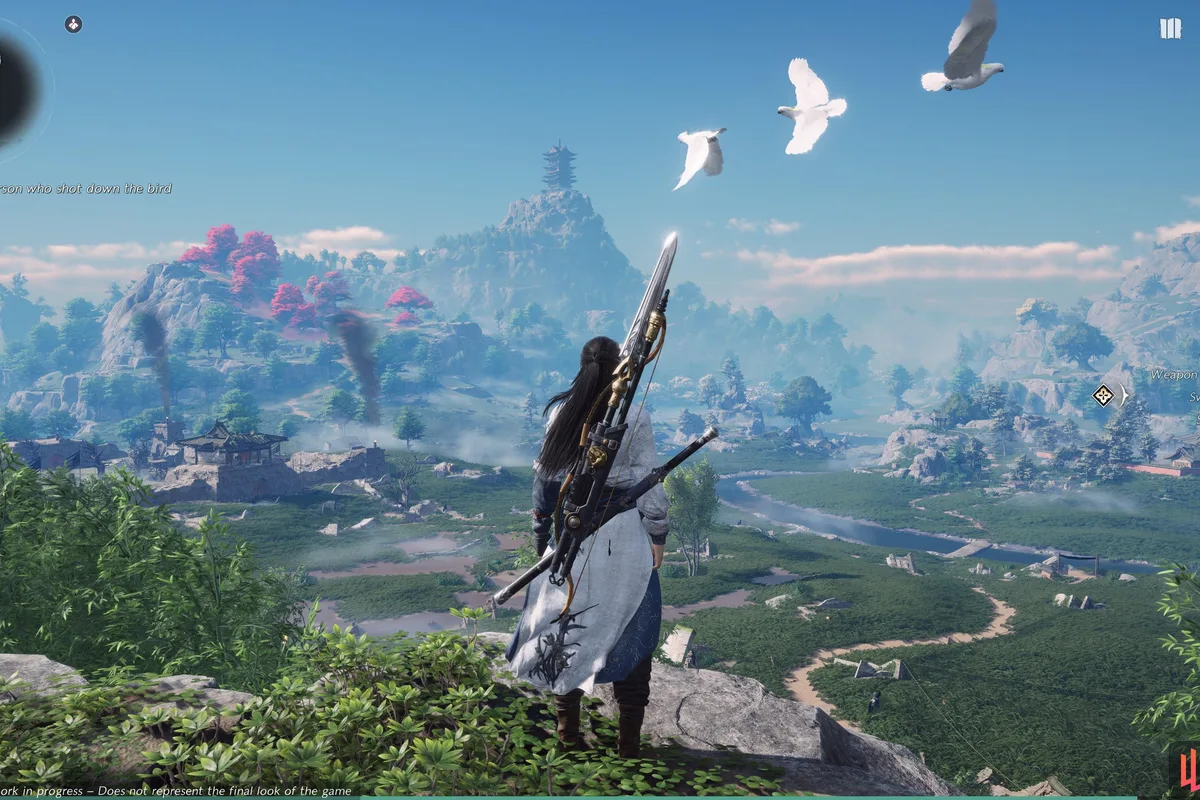 Exploration d'un paysage de Where Winds Meet