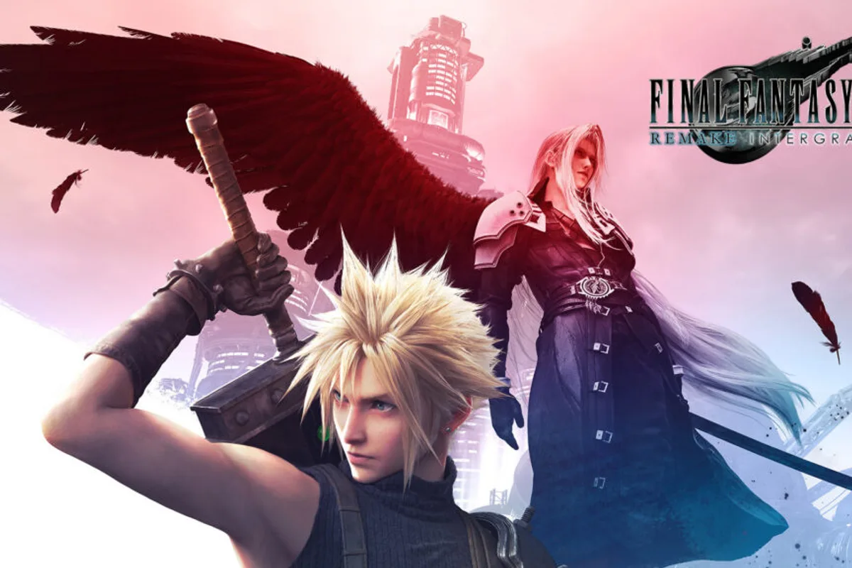 Illustration officielle de Final Fantasy VII Remake Intergrade montrant Cloud et Sephiroth, utilisée pour présenter son arrivée dans Xbox Game Pass.
